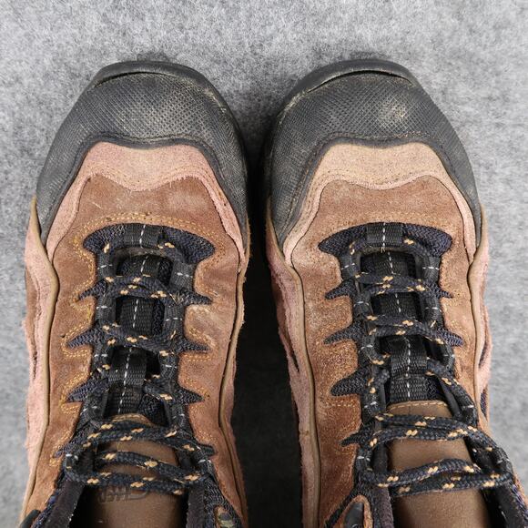 Cherokee Shoes Mens 11 Hiking Boots Outdoor Sport Leather Lace Up Brown Retro main image 12